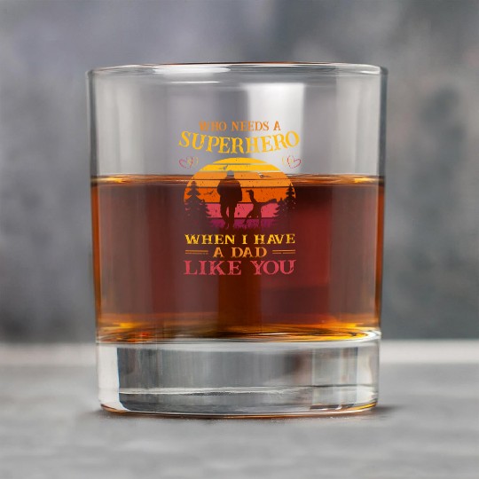 Superhero - A Dad Like You - Father's day - Kids Rock Glasses