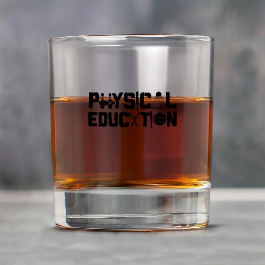 Physical Education PE Gym Teacher Coach Rock Glasses