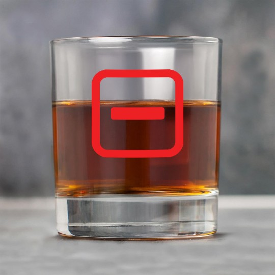 Japanese Number One 一 【Ichi】 Kanji Rock Glasses