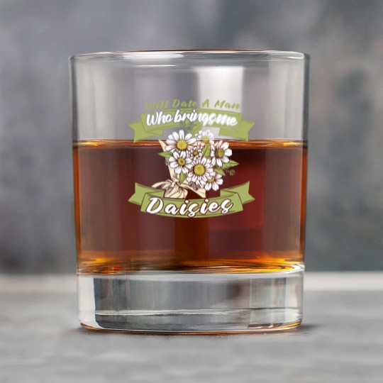 Daisy Garden Gardening Gardener Rock Glasses