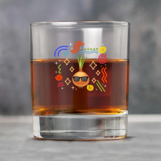 Onion Vegetable Rock Glasses, Onion Wearing Sunglasses