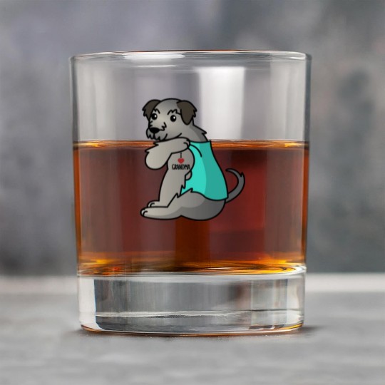 Irish Wolfhound I Love Grandma Rock Glasses