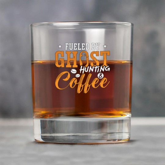 Ghost Hunter Fueled By Ghost Hunting Coffee Hunt Rock Glasses