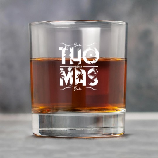 St Thomas Beach Vacation Souvenir Rock Glasses