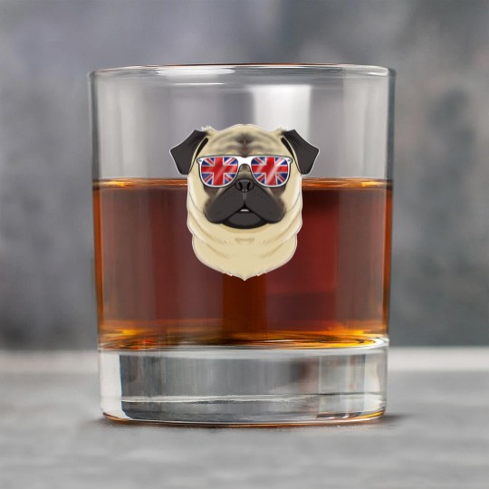 Pug UK Sunglasses I English Flag I Union Jack Rock Glasses