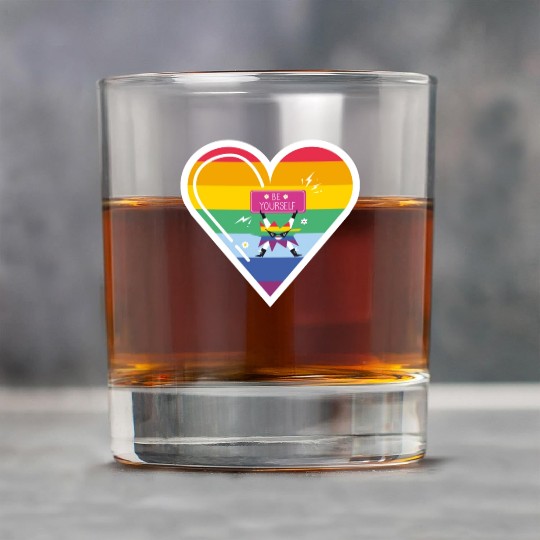 LGBT Pride be yourself Rock Glasses