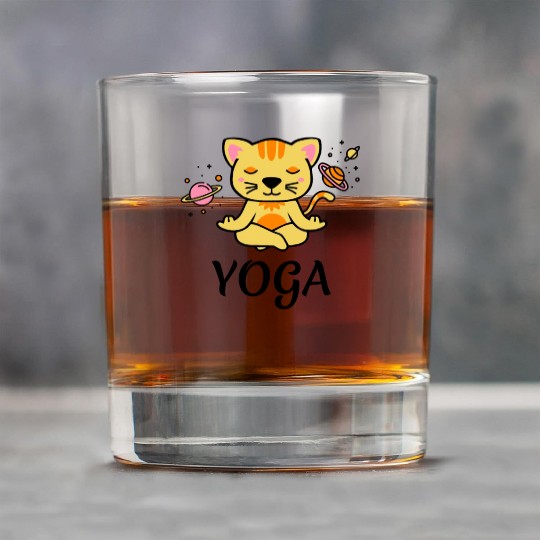zen yoga cat space meditation sport training Rock Glasses
