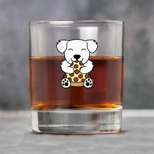 Great Pyrenees Pizza Lover Rock Glasses