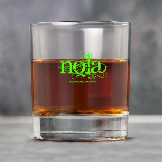 NOLA New Orleans Rock Glasses