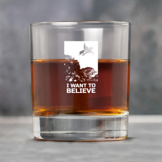 Unicorn I Want To Believe UAP Outfit Alien Ufo Rock Glasses