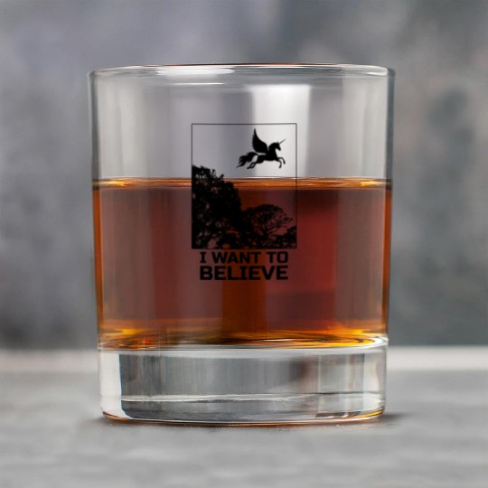 Unicorn "I Want To Believe" UAP Outfit Alien Ufo Rock Glasses