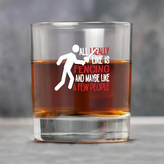 Really Like Fencing And A Few People Rock Glasses