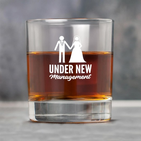 Under New Management Joker Gift Rock Glasses