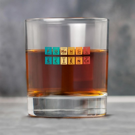 Forensic Science Periodic Table Rock Glasses