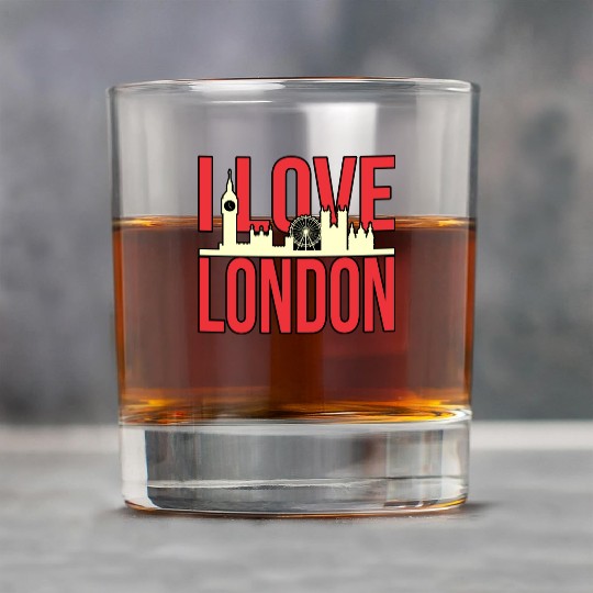 London Funny Gift Idea Rock Glasses