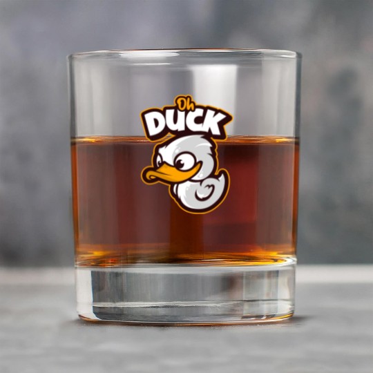 Oh Duck! Surprised Cool Duck Rock Glasses