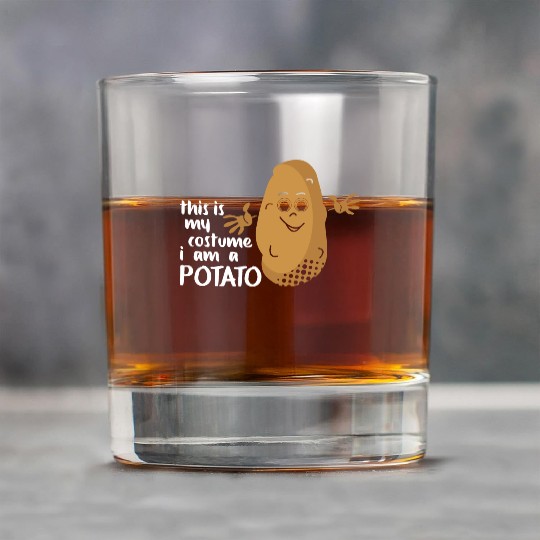 I Am A Potato Funny Rock Glasses