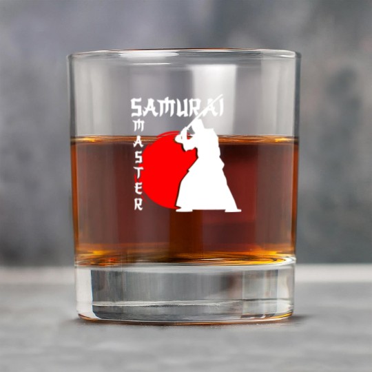 Japan Katana Martial Arts Honor Rock Glasses