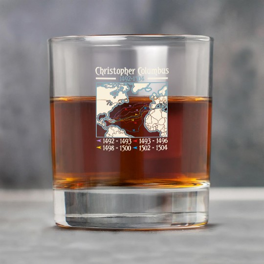 Christopher Columbus Day Italian American Rock Glasses