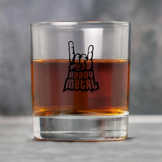 Hand sign heavy metal Rock Glasses