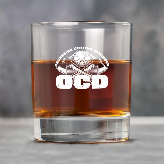 Classic Lumberjack Worker Logger Lifestyle Gifts Rock Glasses