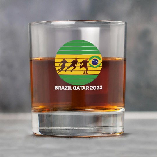 Brazil Soccer Rock Glasses,