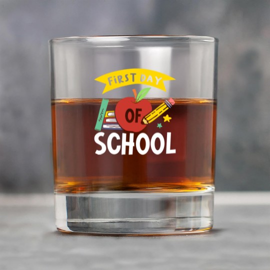 First Day Of School Back To School for Teacher Rock Glasses