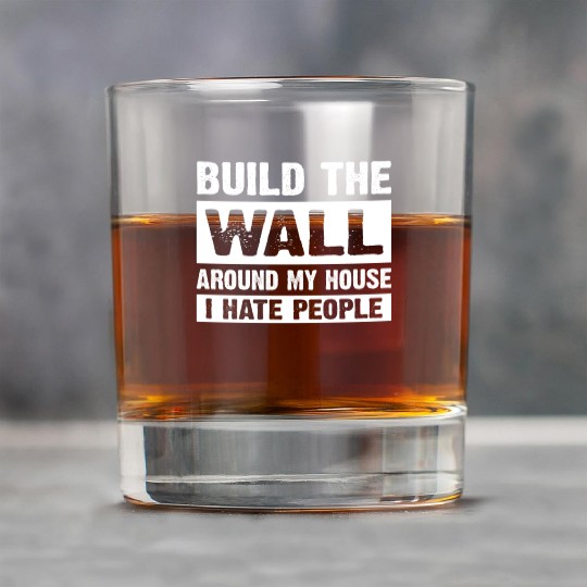 Around My House I Hate People Rock Glasses