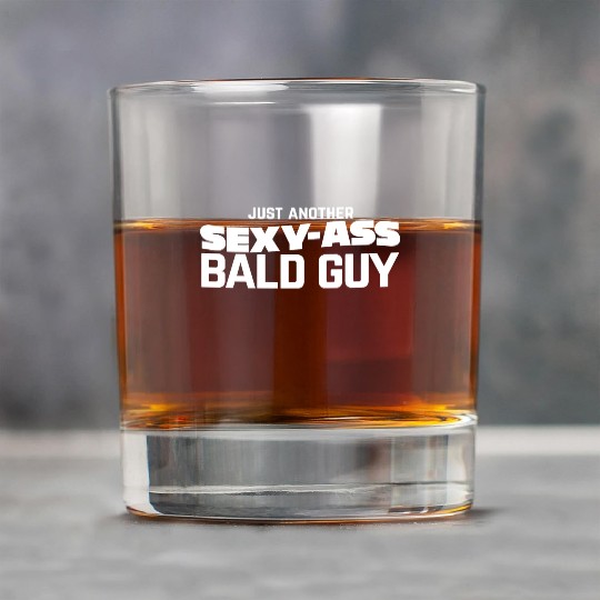 Sexy Bald Guy Men Father's Day Gift Idea Rock Glasses