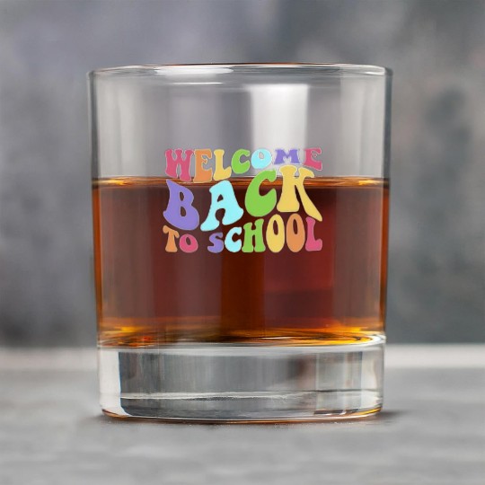 Colorful Welcome Back to School Student Teacher Rock Glasses