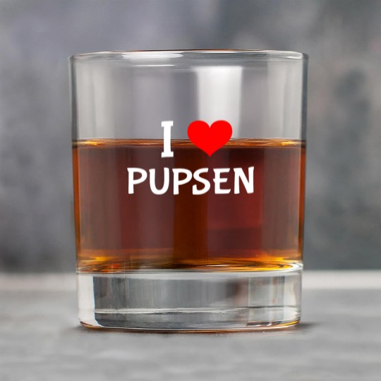 Mom Dad Baby Funny I Love Pupsen Rock Glasses