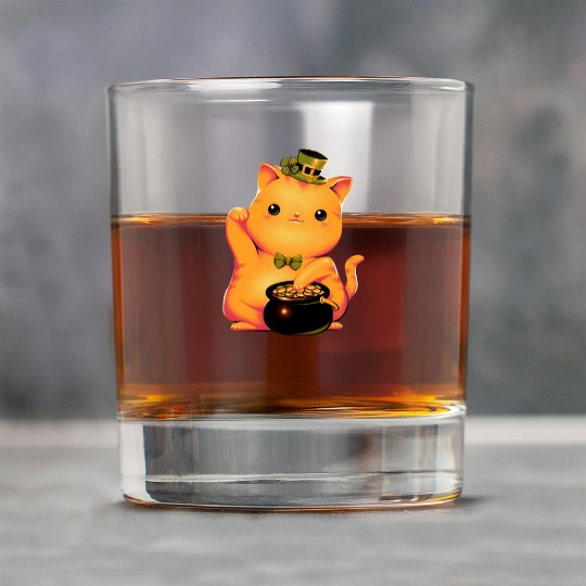 cat Irish Lucky Cat Rock Glasses