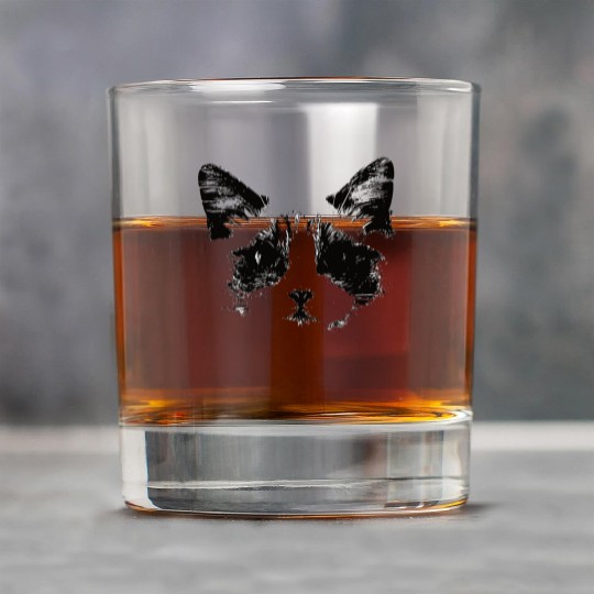 Blue Bicolor Ragdoll Design For Ragdoll Owners Rock Glasses