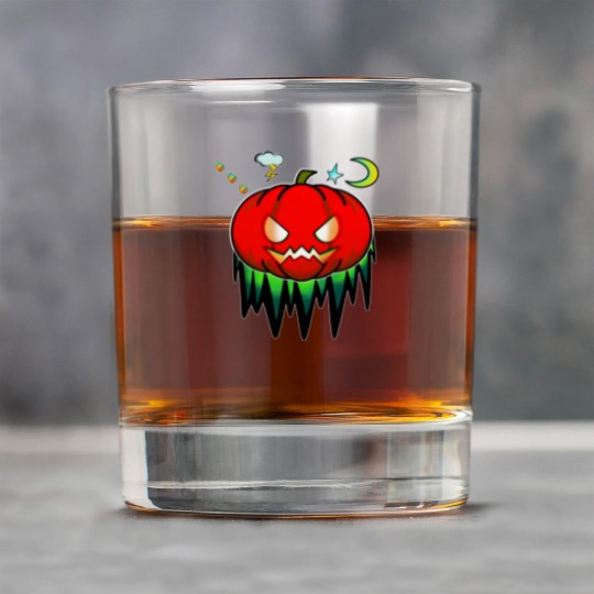 Halloween Jack O Lantern Pumpkin Candy Costume Rock Glasses