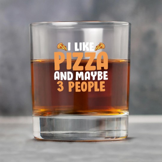 Funny Cheese Pizza Rock Glasses