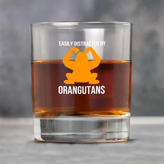 Easily Distracted By Orangutans Monkey Orangutan Rock Glasses