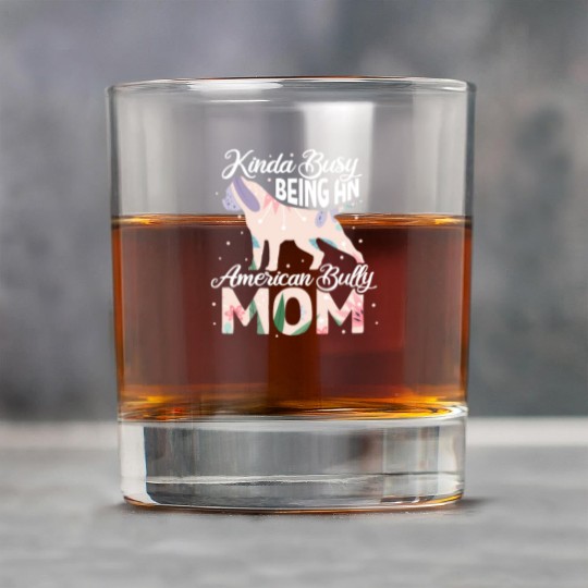 Kinda Busy Being An American Bully Mom Rock Glasses
