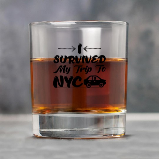 I Survived My Trip To NYC Rock Glasses Design