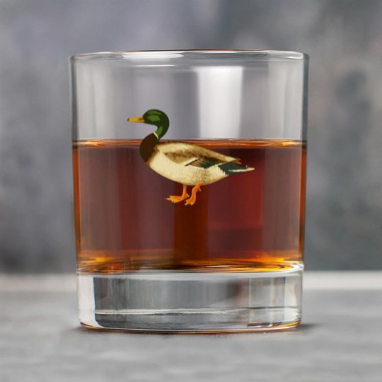 Mallard Duck Cute Duck Wild Duck Lover Rock Glasses