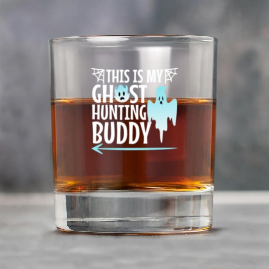 This is my ghost hunting buddy, halloween couple Rock Glasses