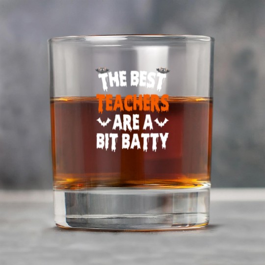 The Best Teacher Are A Bit Batty, Halloween Bat Rock Glasses