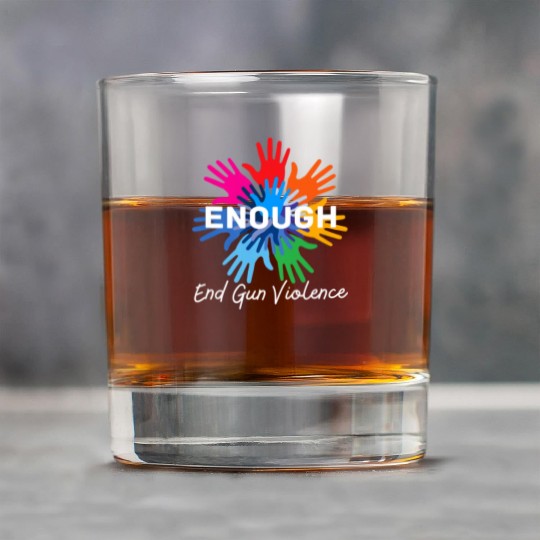 Enough End Gun Violence Gun Awareness Day Wear Rock Glasses