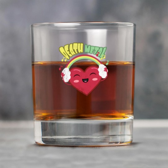 Death Metal Cute Heart Rock Glasses