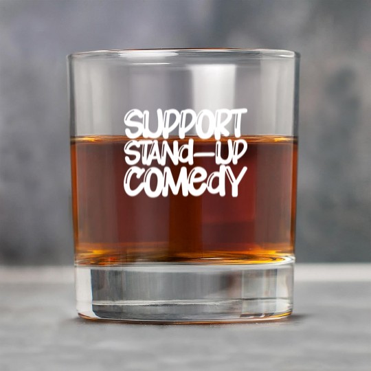 Support Stand Up Comedy Rock Glasses