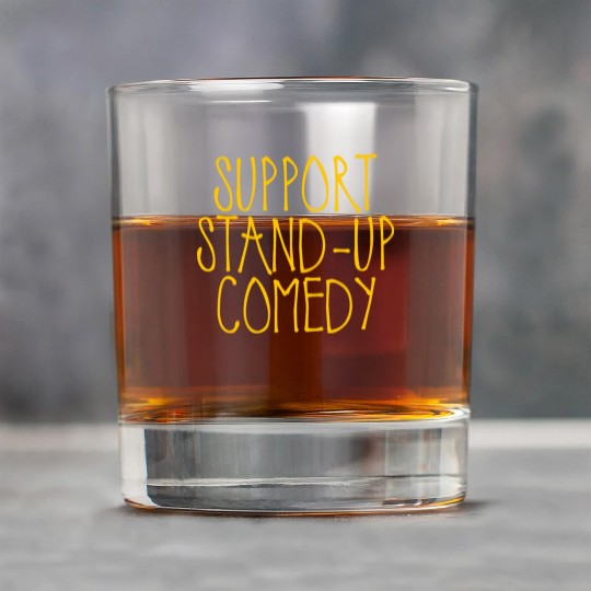 Support Stand Up Comedy 2 Rock Glasses