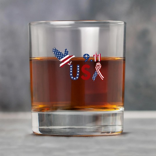 Patriot Day 9.11 Rock Glasses