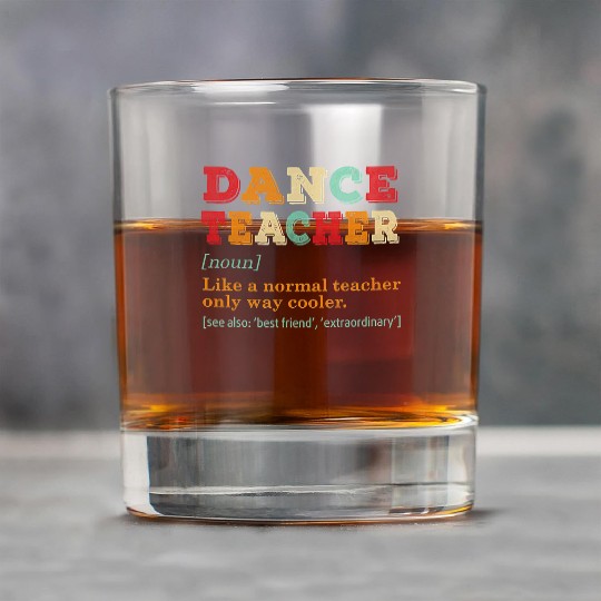 Dance Teacher Like A Normal Teacher Only Way Coole Rock Glasses