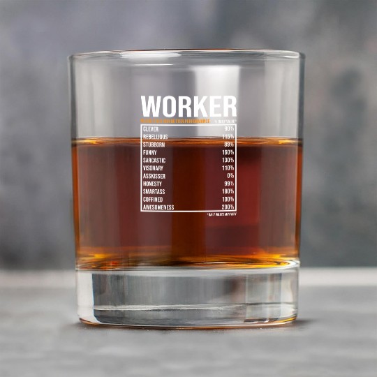 Worker Daily Value funny Worker Rock Glasses