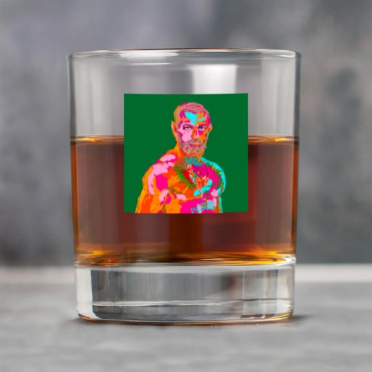 Conor McGregor abstract painting Rock Glasses