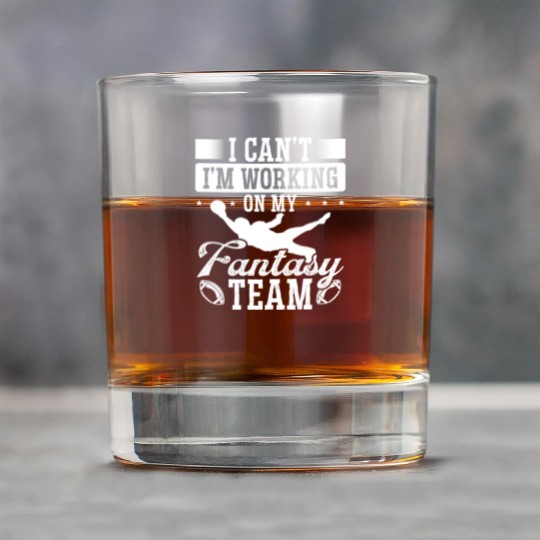 Fantasy Football Player I can working on my Team Rock Glasses